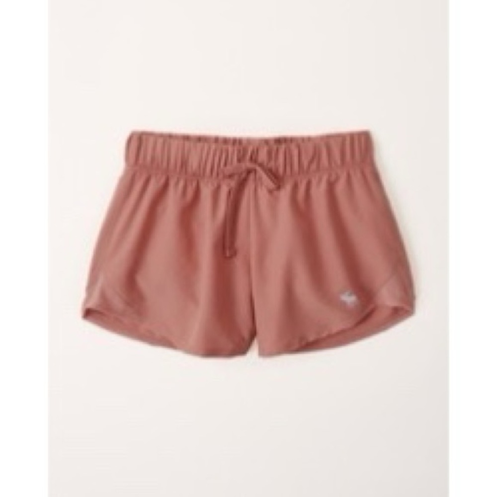 Abercrombie Kids Dusty Rose/Pink Lined Athletic Shorts Girls 13/14